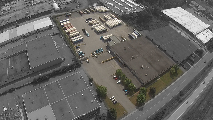 Longueuil warehouse, transloading station and container depot